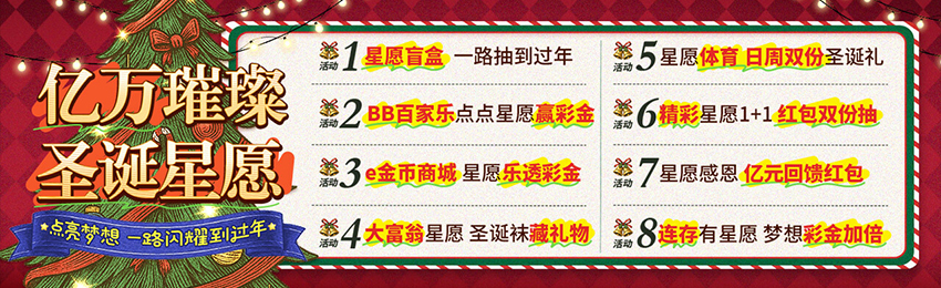 亿万璀璨圣诞星愿